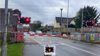 AstonByStone Level Crossing Staffordshire [upl. by Cathee]