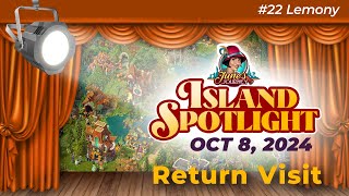 Orchid Island Spotlight 22  🍋 Lemonys Halloween and Fall Themed Island [upl. by Kir]