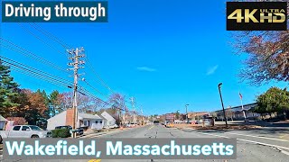 Driving through Wakefield Massachusetts  November 8th 2024 [upl. by Hedaza]