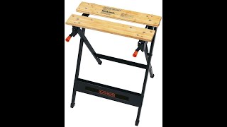 BLACKDECKER Workmate Portable Workbench 350Pound Capacity [upl. by Osanna]