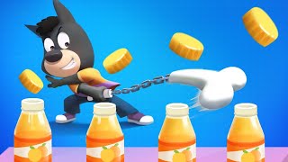 Officer Dobies Nunchucks  Funny Cartoons for Kids  Police Cartoon  Sheriff Labrador [upl. by Aronaele238]