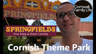 Springfields Fun Park amp Pony Centre  Cornwall Secret Theme Park  2024 Vlog [upl. by Leavitt507]