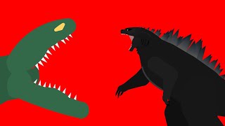 Scp 3000 Vs Godzilla 2014 [upl. by Airtemak]