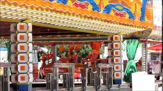 CARROCEIS  Carousels  Feira na Praia de BUARCOS Figueira da Foz  Portugal [upl. by Schaab]