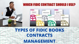 FIDIC Book Types  Which one to use when   Contract Management [upl. by Meehar]