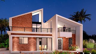 Contemporary Sloping House in Sangamner Nashik  Design By Caves Studio Architects [upl. by Yltsew]