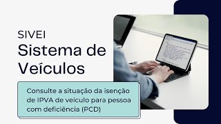 Consulta Situação IPVA Veículo PCD [upl. by Rann]