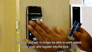 Samsung SHS 2320 Digital Lock Demo [upl. by Chernow965]