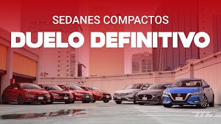 DUELO DEFINITIVO comparamos TODOS los sedanes compactos a la venta en México [upl. by Ylagam727]