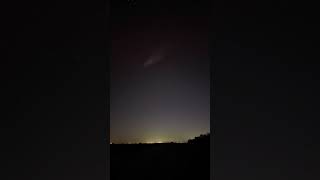 Central California Northern Lights Time Lapse [upl. by Osi]