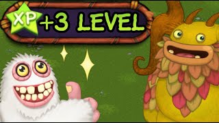 I Leveled Up 3 TIMES  I GOT A RARE QUAD 😄  My Singing Monsters [upl. by Oecam]