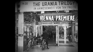 TAV FALCO ENTERS VIENNA CINEMA ON 650 TRIUMPH [upl. by Hgielek]