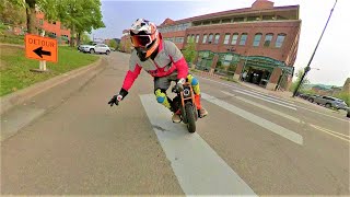 INMOTION V13 Full Send Street Riding Technical Fast Electric Unicycling [upl. by Lateehs592]