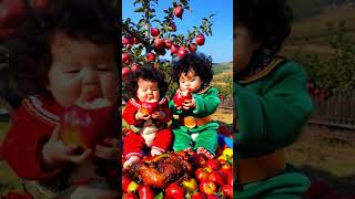 Funny Foods EP 4 foodkid baby cute love funny ASMR funnysounds shorts viral trending [upl. by Anoo743]