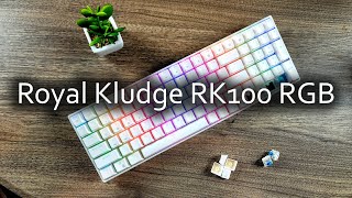 Royal Kludge RK100 RGB 96 Mechanical Keyboard [upl. by Lydon]