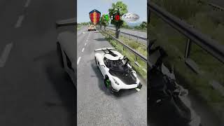 Jesko VS Pagani Zonda beamngdrive supercar luxurycar [upl. by Nawud]