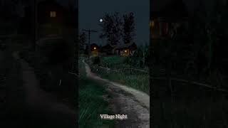 Village Soothing Night night sounds cricket soundsshorts [upl. by Connel134]