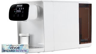 VEVOR Reverse Osmosis System Countertop Water Filter Portable Water Purifier for Home Review [upl. by Anoek284]