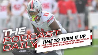 TPD Emeka Egbuka Ohio State receivers could benefit from Buckeyes picking up offensive pace [upl. by Rennug]