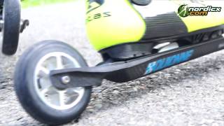 QUIONNE Carbon Fiber Skate Rollerski [upl. by Jerrine435]