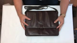 Hidesign Aiden 01 despatch bag walk through [upl. by Elkcim]