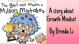 A Girl Who Makes a Million Mistakes  A Growth Mindset  Kids Book Read Aloud [upl. by Kalbli]