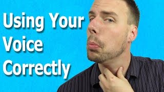 Using Your Voice  Natural English Pronunciation [upl. by Agathy]