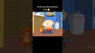 Stewie playing GTA5 😄 like 👍 and subscribe need your support 🙏🏻 familyguy shorts stewiegriffin [upl. by Ilek]