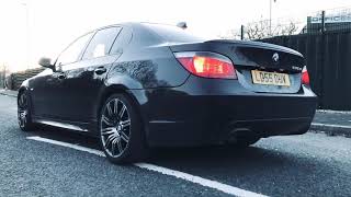 BMW E60 535d 350BHP STRAIGHT PIPED DIESEL UFO [upl. by Song]