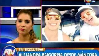 Alejandra Baigorria habla sobre su foto con Paolo Guerrero [upl. by Firmin265]