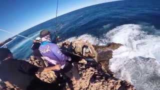 Quobba Spanish Mackerel On Spin [upl. by Notlew]