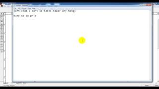 How to use keyboard in inpage urdu tutorial [upl. by Aranat]