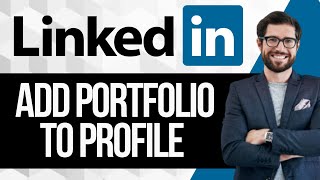 How to Add Portfolio Link to LinkedIn Profile [upl. by Einahets101]