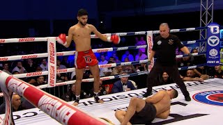 The Head Kick Knockout At Enfusion 142 Adil Mouzouri vs Marouane Elkass [upl. by O'Callaghan]