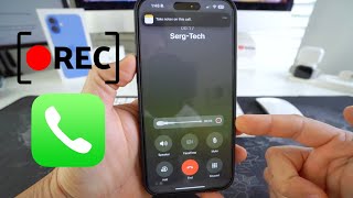 How To Record Phone Calls  iPhone 16 amp 16 Plus [upl. by Kowtko]