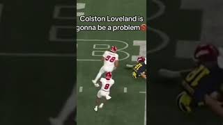 Colston Loveland is going to a beast this year sports shorts michiganfootball football edit ￼￼ [upl. by Ahsinej]