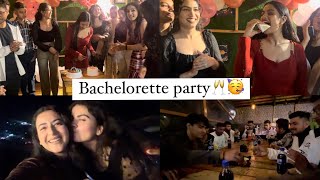 Chlo chlein Sona didi ki bachelorette party mein🥳🥂jammuwedding knuriya Sharma Ep1 wedding jk [upl. by Cerelia]