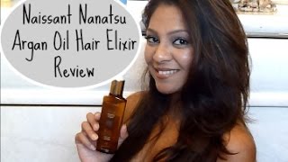 Naissant Nanatsu Argan Oil Hair Elixir Review [upl. by Astor768]