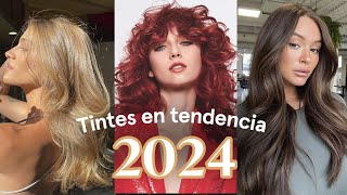 LAS TENDENCIAS DE COLOR 2024 🎀 CABELLO [upl. by Englebert121]