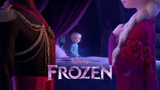 Jack and Elsa take care of their daughter  Frozen 3 Rapunzel Moana and Anna Fanmade Scene [upl. by Hescock]