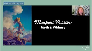 Library Hour Maxfield Parrish Myth amp Whimsy [upl. by Ruella]