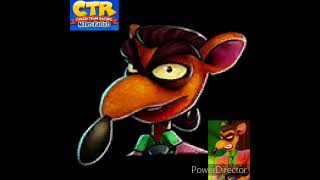 pinstripe potoroo voice lines crash bandicoot Nitro cart team race [upl. by Fionna]