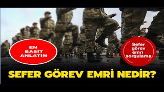 SEFERBERLİK GÖREV EMRİ NASIL SORGULANIR SEFERBERLİK GÖREV EMRİNİZ BİTMİŞ OLABİLİR [upl. by Leima]