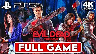 EVIL DEAD THE GAME Gameplay Walkthrough Part 1 FULL GAME 4K 60FPS PS5  No Commentary [upl. by Janine185]