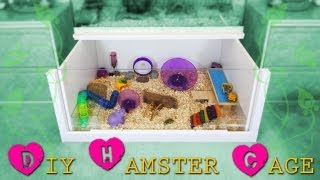 How to build a DIY hamster cage Instructions [upl. by Gemoets803]