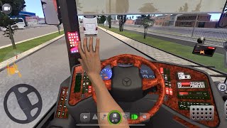 MercedesBenz 0403 SHD  Bus Simulator  Ultimate  Mobile GamePlay  Driving Simulator  Bus Games [upl. by Nosrettap]