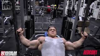 Dallas McCarvers Chest Workout  Starting Prep [upl. by Avevoneg129]