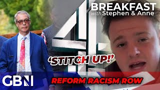 Seems SCRIPTED Channel 4 BREAKS silence over Reform UK STITCH UP [upl. by Nwaf]