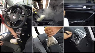 VW Golf 7 Deep Interior Detailing  Detaylı İç Temizleme  Adanadetailing 5 years100000KM Subt [upl. by Roots]