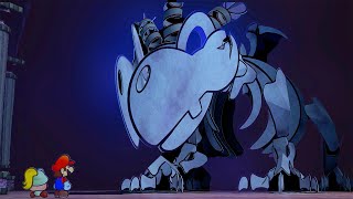 Paper Mario The Thousand Year Door  Bonetail Boss Fight Pit of 100 Trials Final Boss [upl. by Yrrehc450]